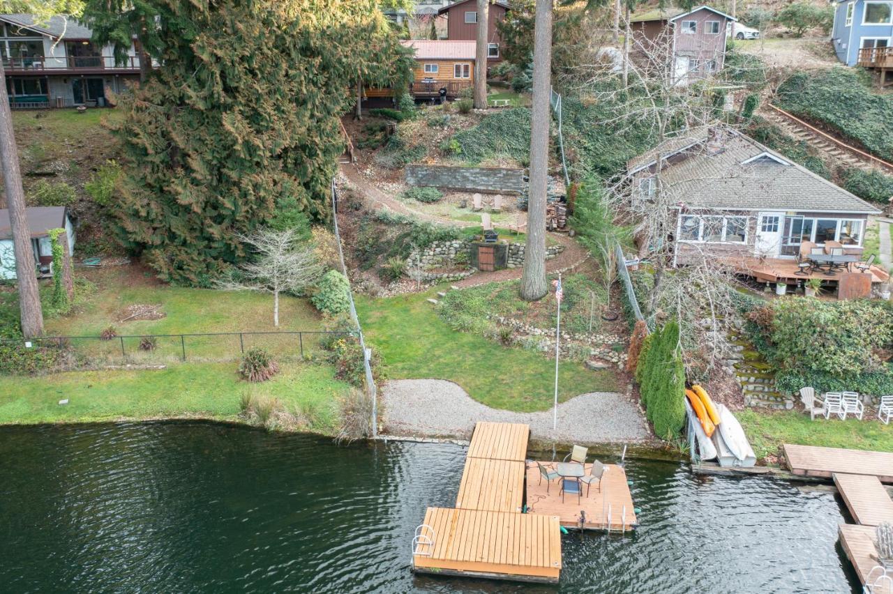 Koi Story Cabin On The Lake - Waterfront, Near Bike Trail Maple Valley Exterior foto